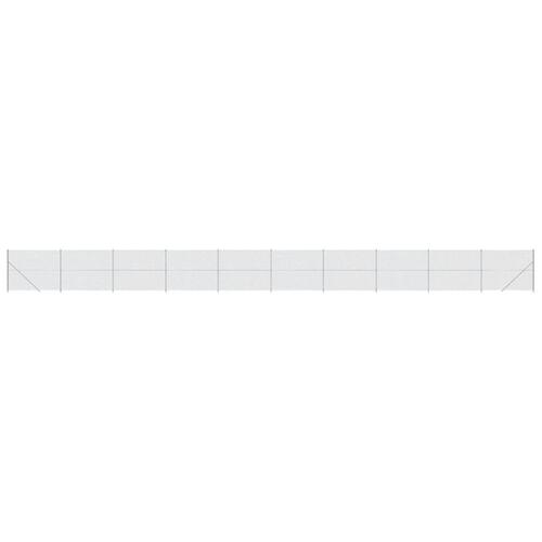Trådhegn med flange 1,6x25 m sølvfarvet