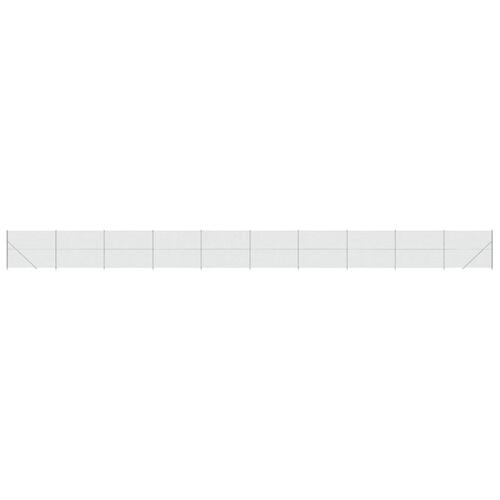 Trådhegn med flange 1,8x25 m sølvfarvet