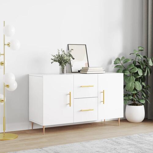 Skænk 100x36x60 cm konstrueret træ hvid