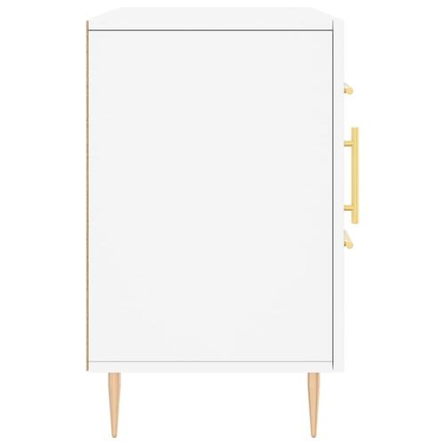 Skænk 100x36x60 cm konstrueret træ hvid