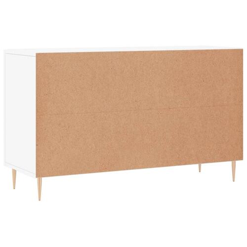 Skænk 100x36x60 cm konstrueret træ hvid