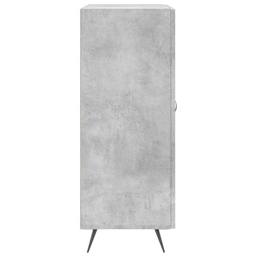 Skænk 69,5x34x90 cm konstrueret træ betongrå