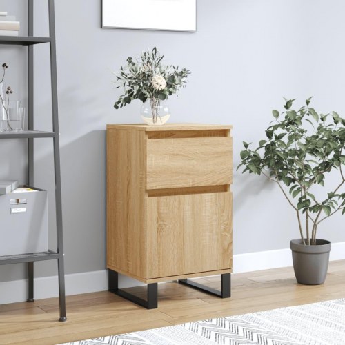 Skænk 40×35×70 cm i konstrueret træ - sonoma-eg