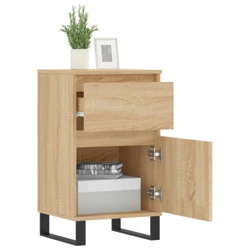 Skænk 40×35×70 cm i konstrueret træ - sonoma-eg
