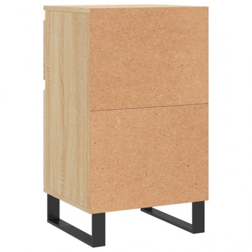 Skænk 40×35×70 cm i konstrueret træ - sonoma-eg