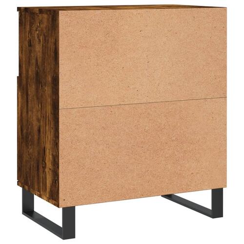 Skænk 60x35x70 cm konstrueret træ røget egetræsfarve