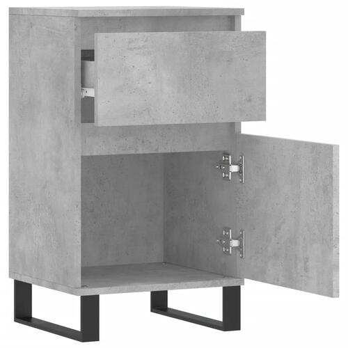 Skænke 2 stk. 40x35x70 cm konstrueret træ betongrå