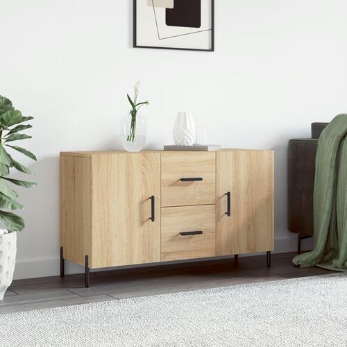 Skænk 100x36x60 cm konstrueret træ sonoma-eg