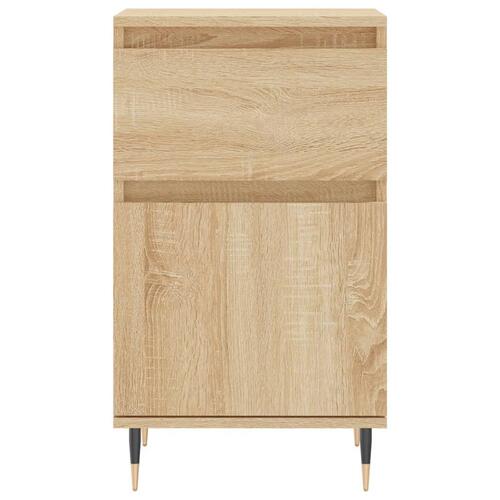 Skænke 2 stk. 40x35x70 cm konstrueret træ sonoma-eg