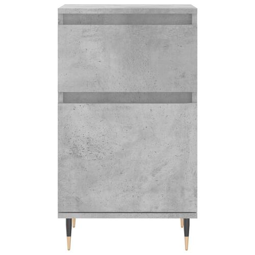 Skænke 2 stk. 40x35x70 cm konstrueret træ betongrå
