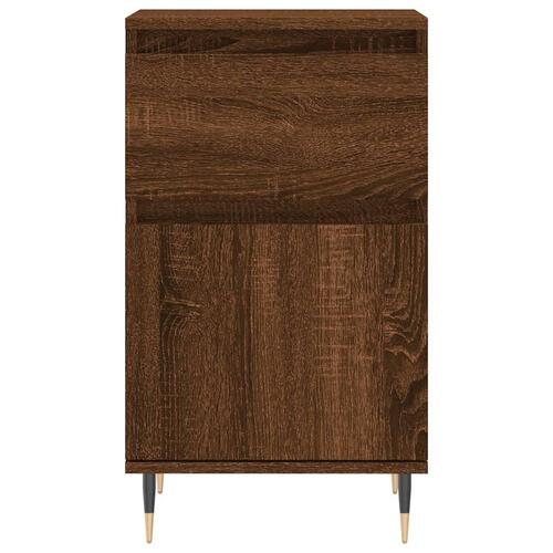 Skænk 40x35x70 cm konstrueret træ brun egetræsfarve