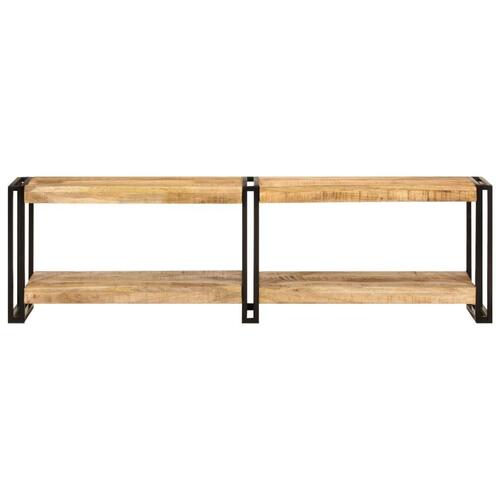 Tv-bord 140x30x40 cm massivt mangotræ