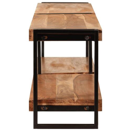 Tv-bord 200x30x40 cm massivt akacietræ