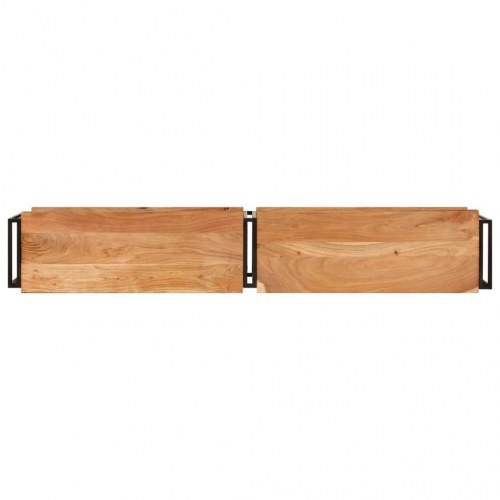 Tv-bord 180x30x40 cm massivt akacietræ