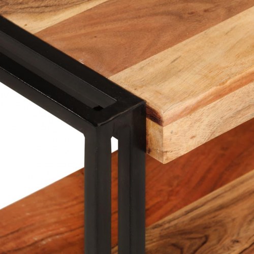 Tv-bord 180x30x40 cm massivt akacietræ