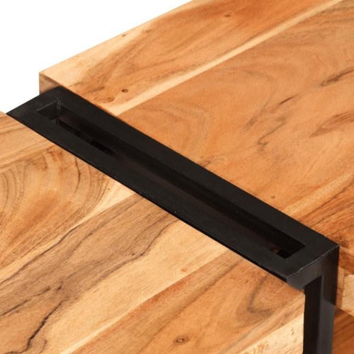 Tv-bord 180x30x40 cm massivt akacietræ