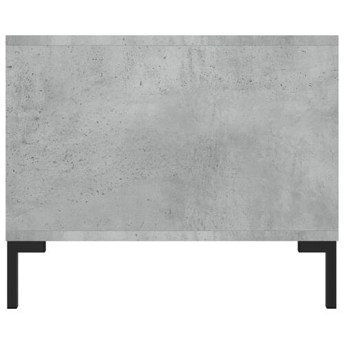 Sofabord 102x50x40 cm konstrueret træ betongrå