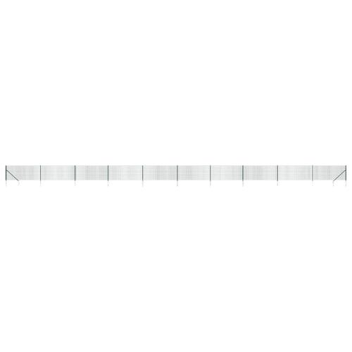 Trådhegn med jordspyd 1,1x25 m grøn
