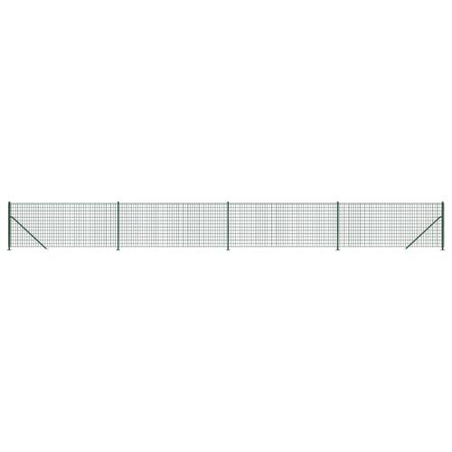 Trådhegn med flange 1,1x10 m grøn