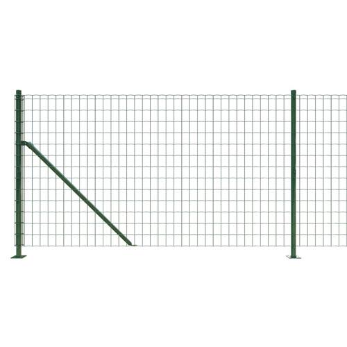 Trådhegn med flange 1,1x10 m grøn