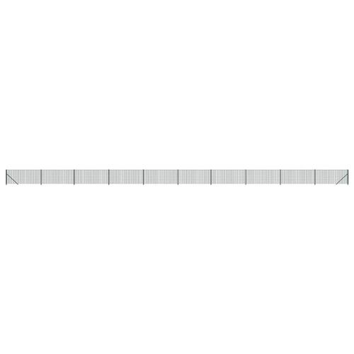 Trådhegn med flange 0,8x25 m grøn