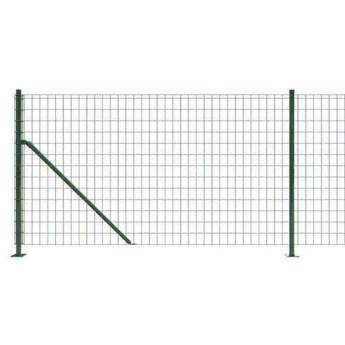 Trådhegn med flange 0,8x25 m grøn