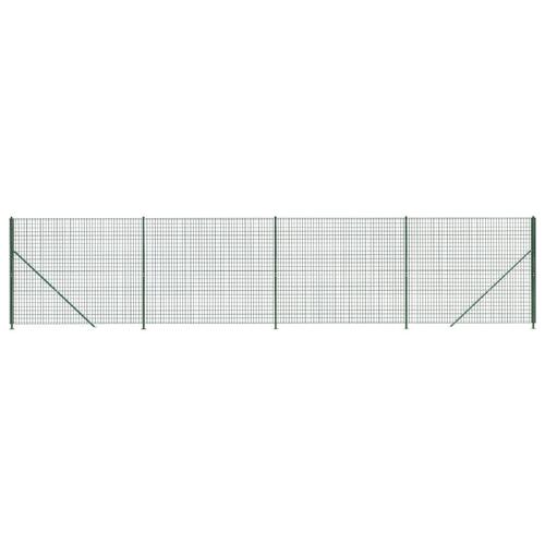 Trådhegn med flange 2x10 m grøn