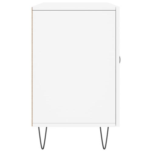 Skænk 100x36x60 cm konstrueret træ hvid