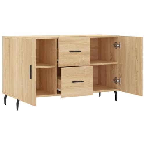 Skænk 100x36x60 cm konstrueret træ sonoma-eg