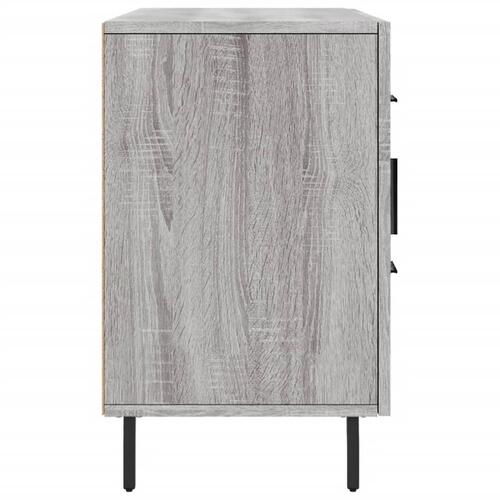 Skænk 100x36x60 cm konstrueret træ grå sonoma-eg