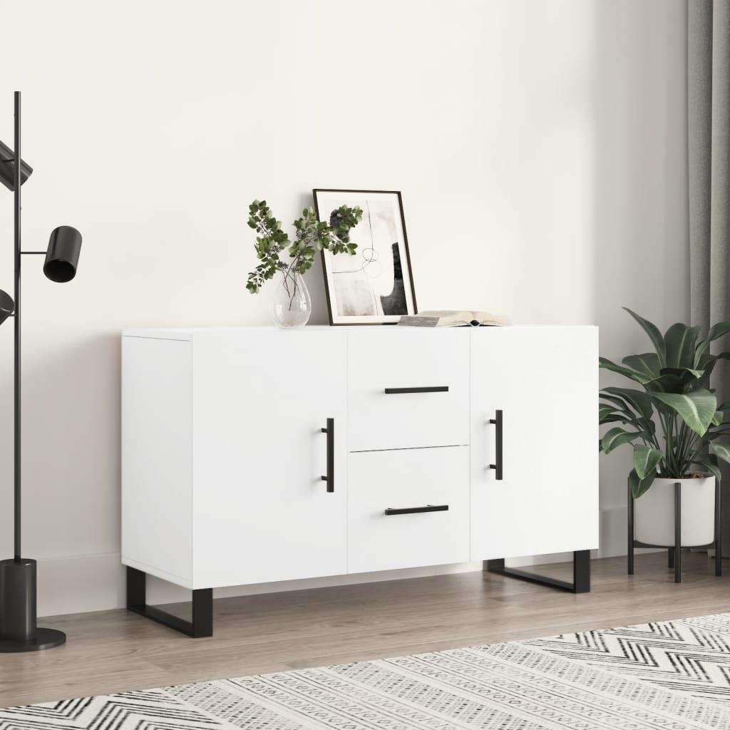 Skænk 100x36x60 cm konstrueret træ hvid