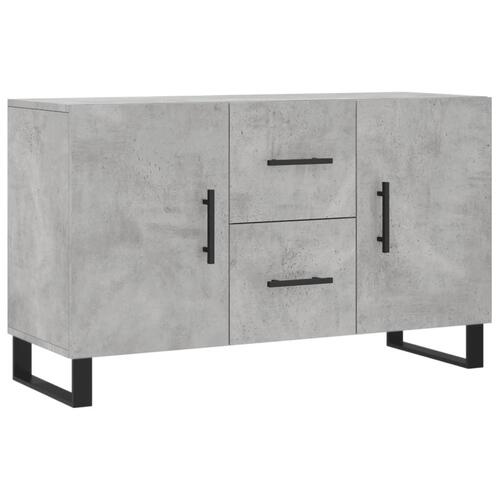 Skænk 100x36x60 cm konstrueret træ betongrå