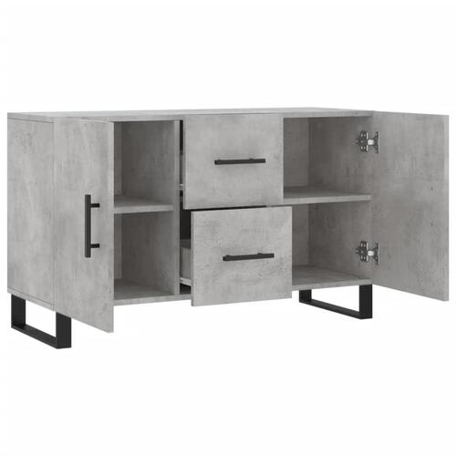 Skænk 100x36x60 cm konstrueret træ betongrå