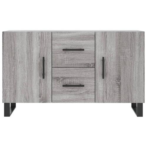 Skænk 100x36x60 cm konstrueret træ grå sonoma-eg