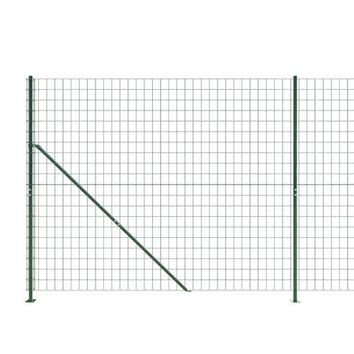 Trådhegn med flange 1,4x10 m grøn