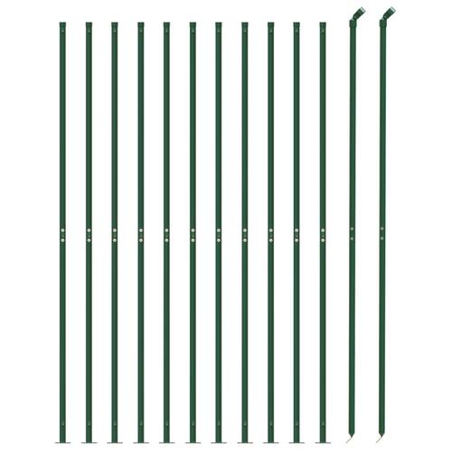 Trådhegn med flange 1x25 m grøn