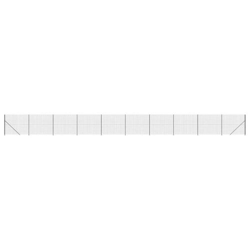 Trådhegn med flange 1,8x25 m antracitgrå