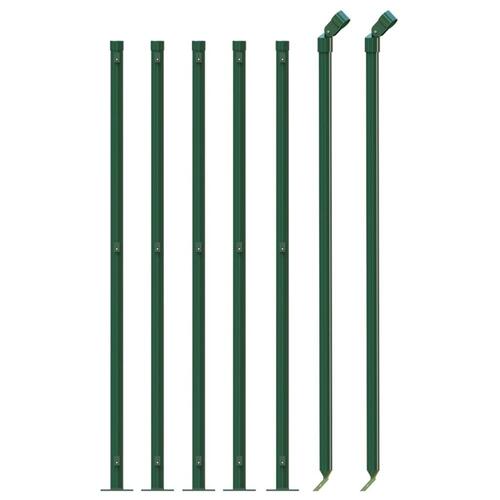 Trådhegn med flange 1,1x10 m grøn