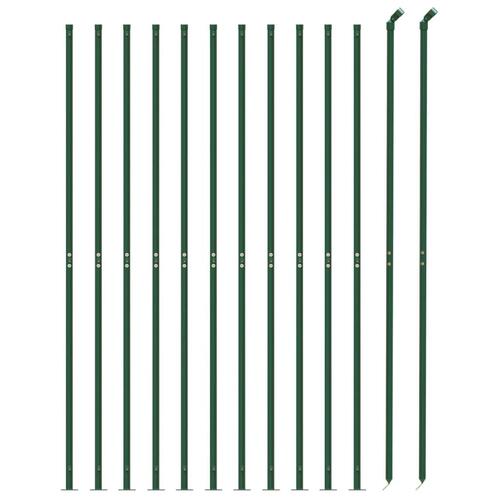Trådhegn med flange 1x25 m grøn