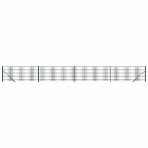 Trådhegn med flange 1x10 m grøn