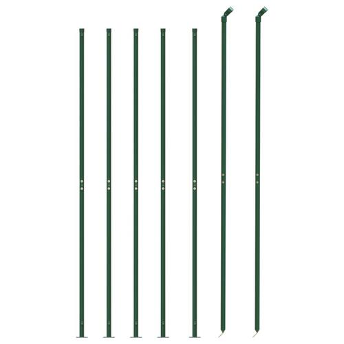 Trådhegn med flange 1,6x10 m grøn