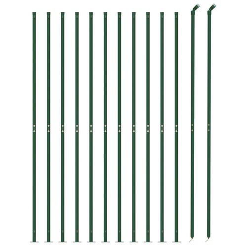 Trådhegn med flange 1,4x25 m grøn