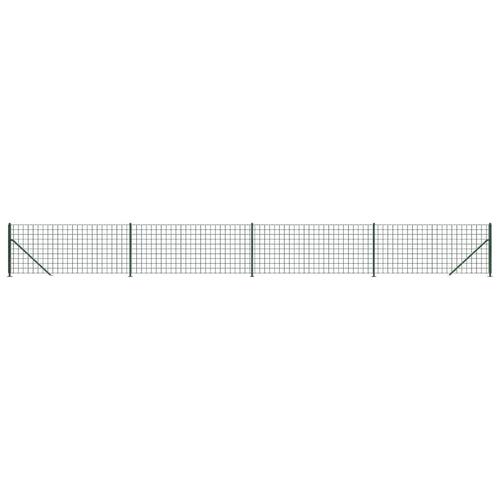 Trådhegn med flange 1,1x10 m grøn