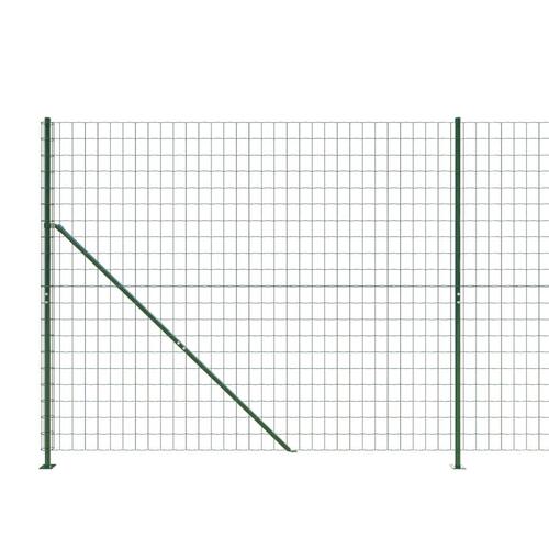 Trådhegn med flange 2,2x10 m grøn