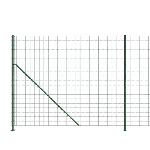 Trådhegn med flange 1,4x10 m grøn