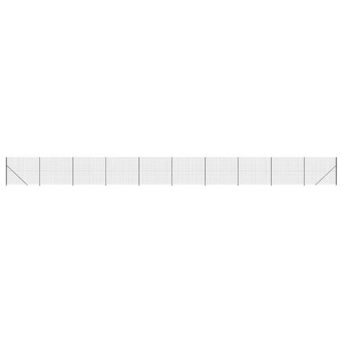 Trådhegn med flange 2,2x25 m antracitgrå
