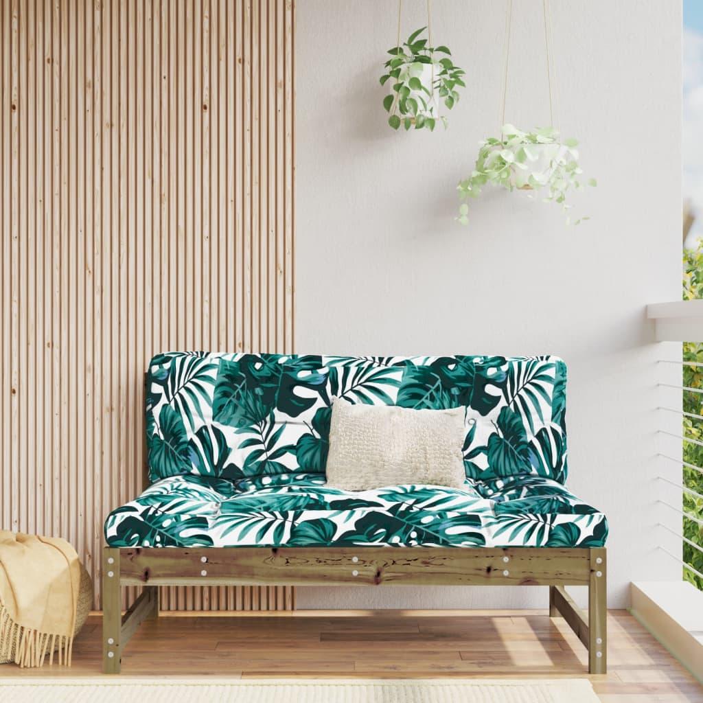Midtermodul til sofa 120x80 cm imprægneret fyrretræ