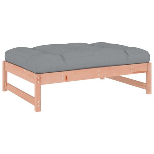 Udendørs fodskammel 120x80 cm massivt douglasgran