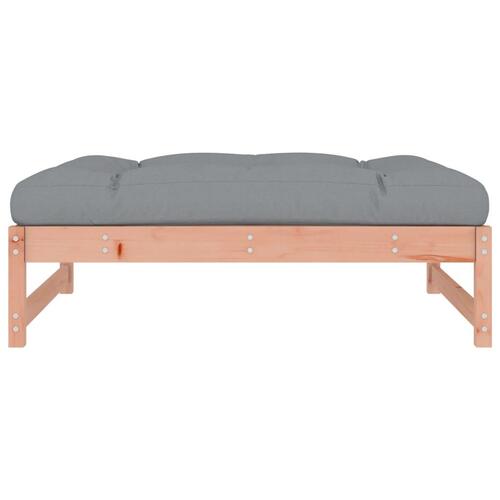 Udendørs fodskammel 120x80 cm massivt douglasgran