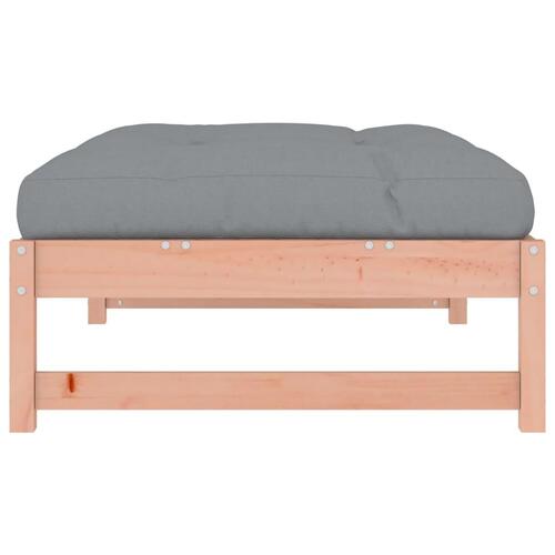 Udendørs fodskammel 120x80 cm massivt douglasgran
